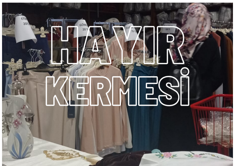 İnfak Vakfı hayır kermesine yoğun ilgi