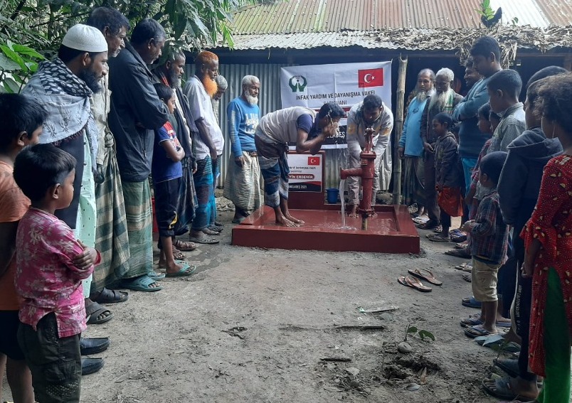Bangladeş’te 3 Adet SU KUYUSU açılışım yapıldı 10.12.2021